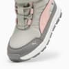 Изображение Puma Детские ботинки PUMA Evolve Puretex Kids’ Boots #6: Smokey Gray-Future Pink-PUMA White