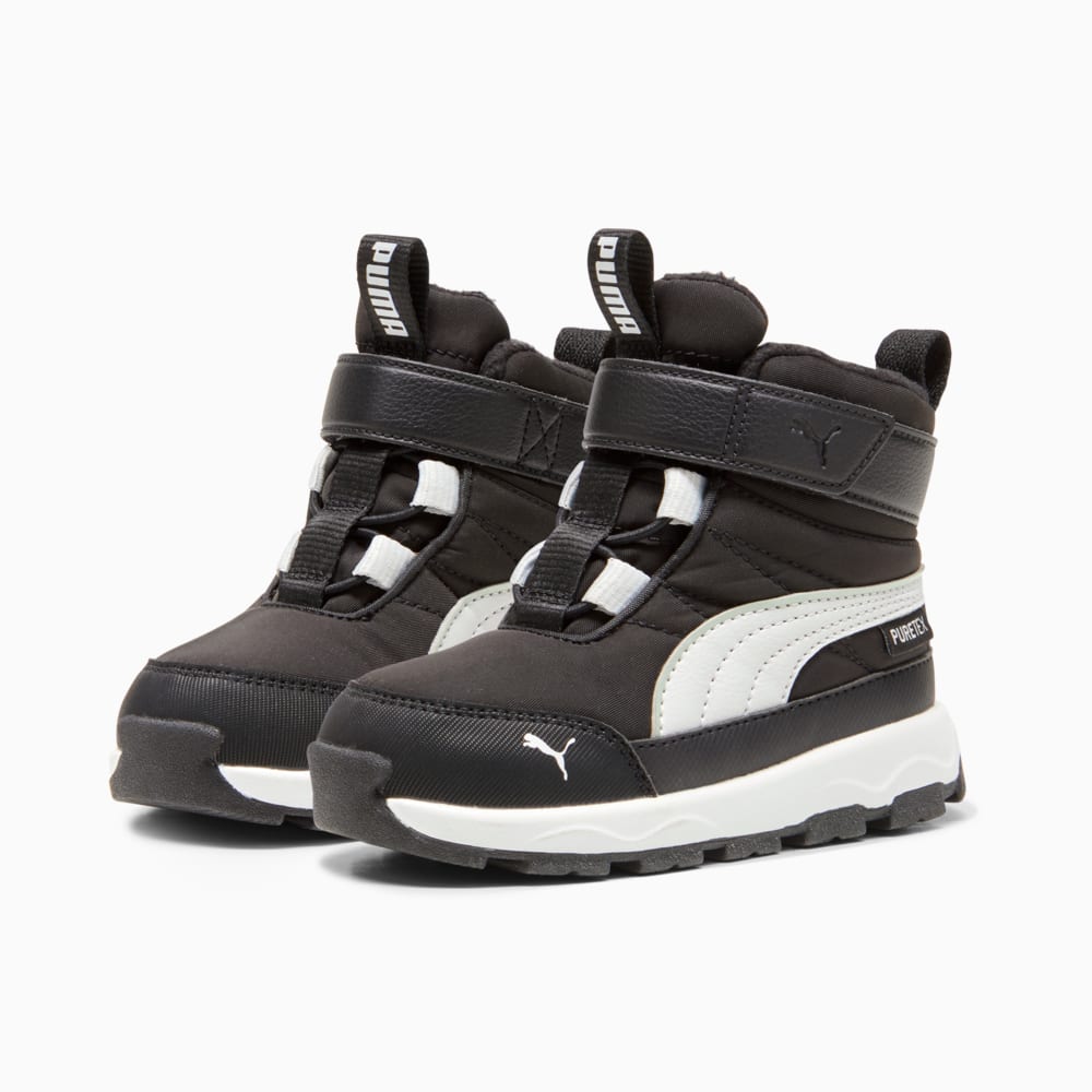 Зображення Puma Дитячі ботинки PUMA Evolve Toddlers' Boots #2: PUMA Black-Ash Gray-PUMA White