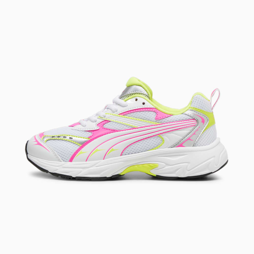 Изображение Puma Кроссовки PUMA Morphic Sneakers #1: PUMA White-Poison Pink-Electric Lime