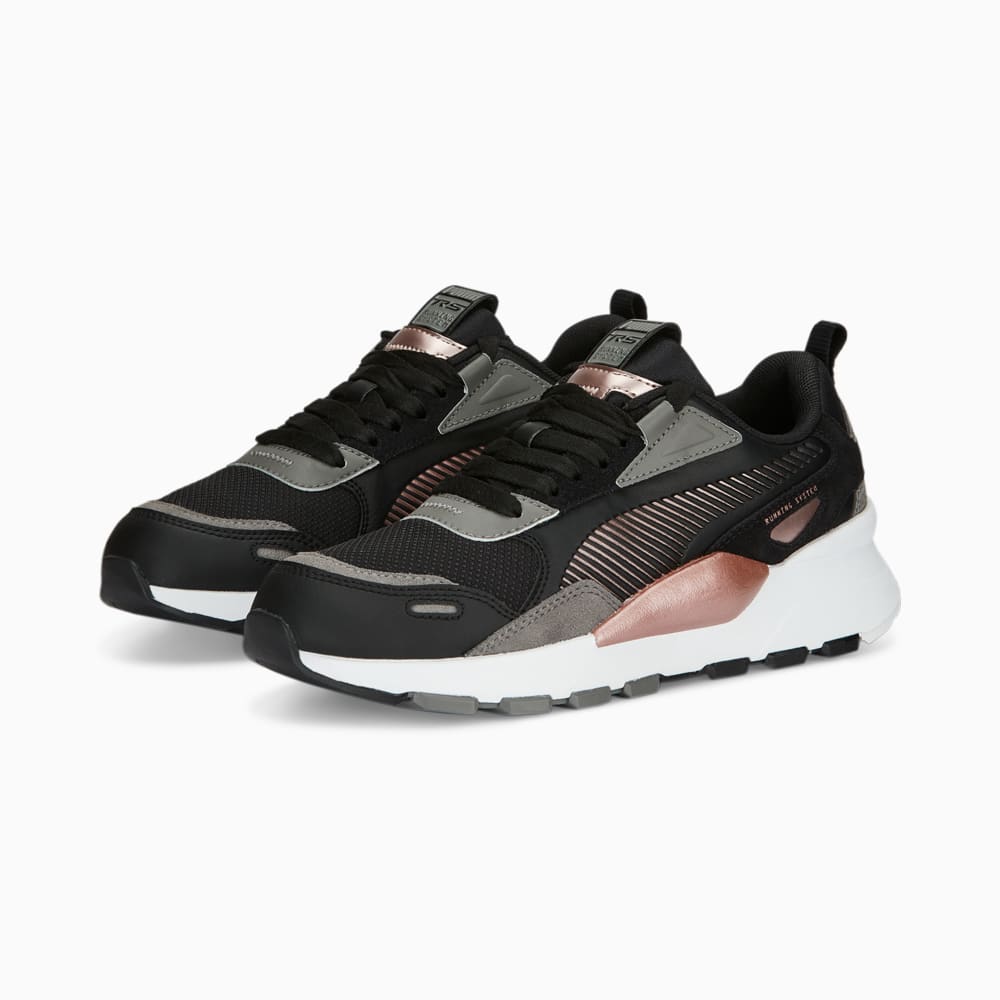 Зображення Puma Кросівки RS 3.0 Metallic Sneakers Women #2: Puma Black-Rose Gold