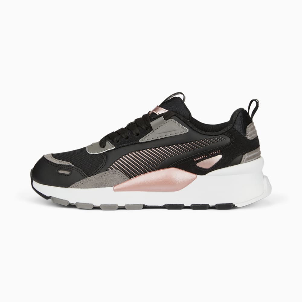 Зображення Puma Кросівки RS 3.0 Metallic Sneakers Women #1: Puma Black-Rose Gold