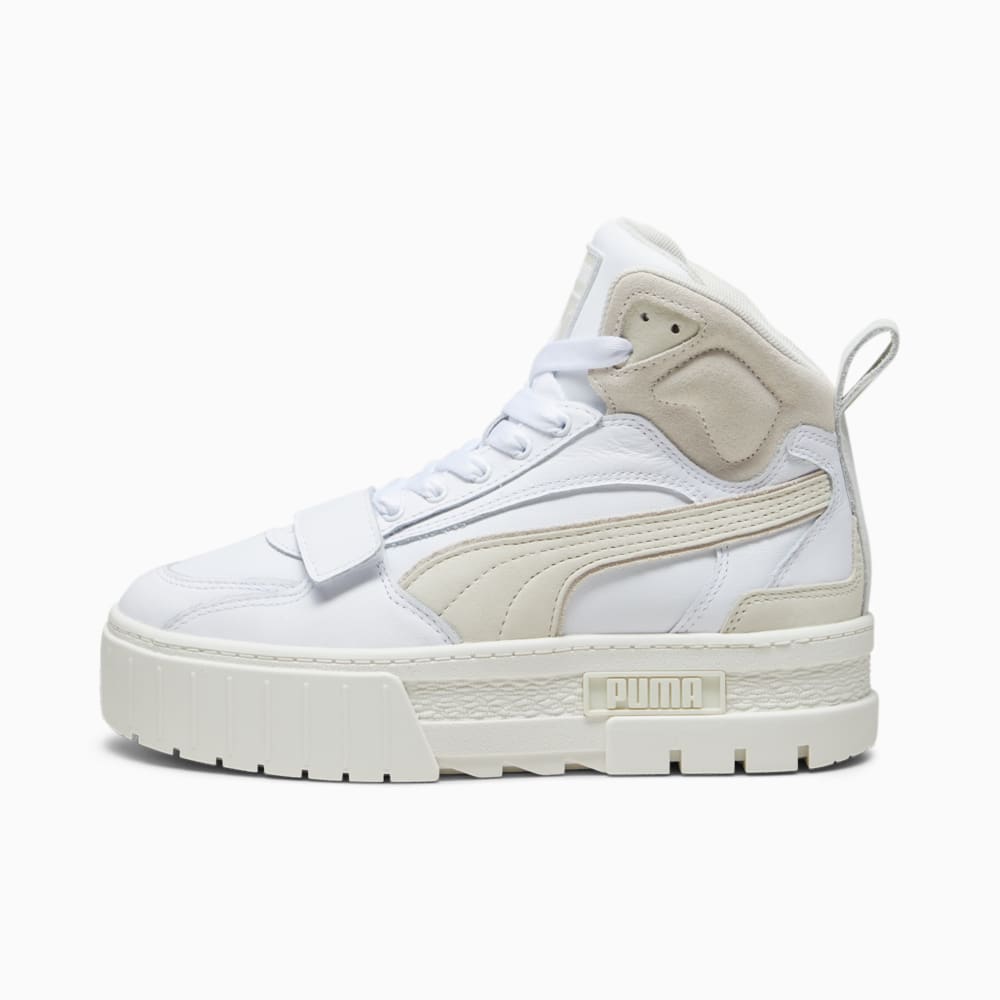 Зображення Puma Кросівки Mayze Mid PRM Sneakers Women #1: PUMA White-Warm White