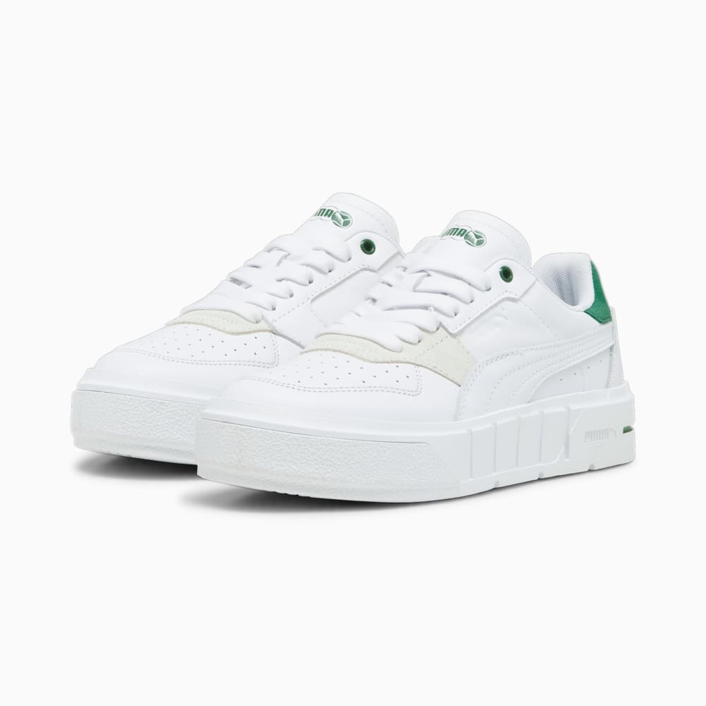 Изображение Puma Кеды Cali Court Match Sneakers Women #2: PUMA White-Archive Green