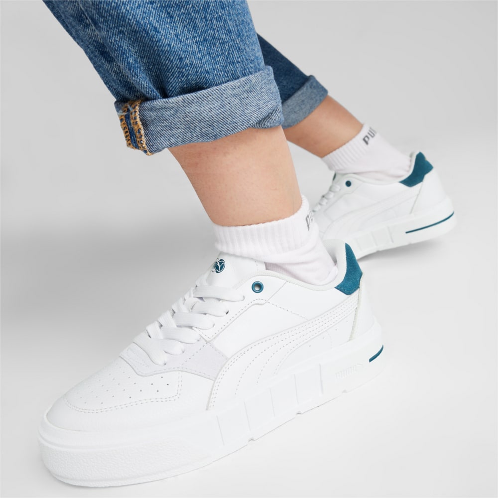 Изображение Puma Кеды Cali Court Match Sneakers Women #2: PUMA White-Ocean Tropic