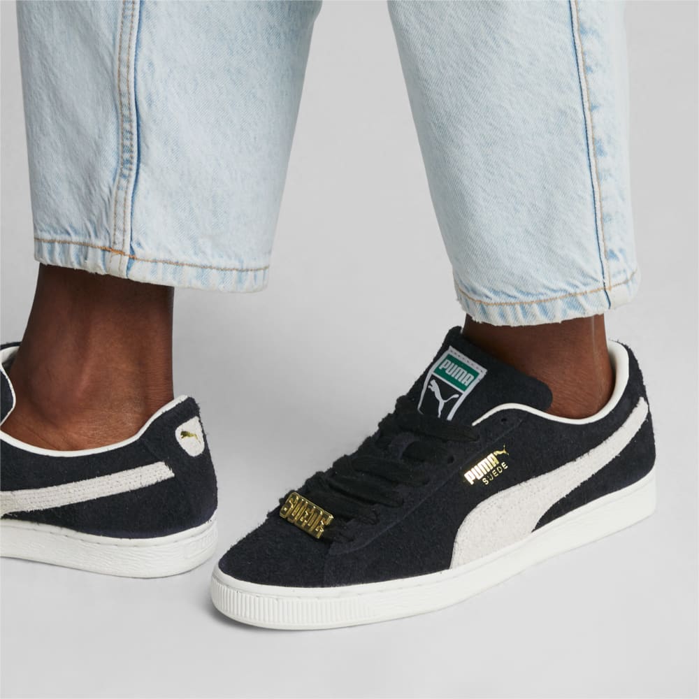 Suede Fat Lace Sneakers | Black | Puma | Sku: 393167_03