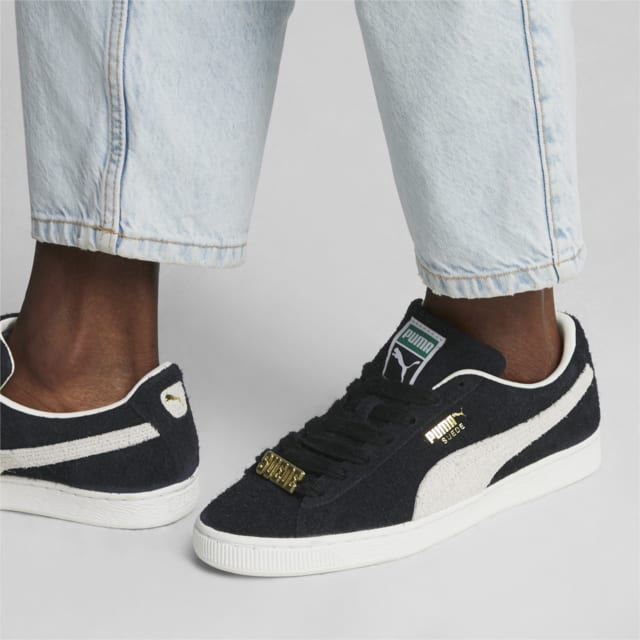 Puma suede negras sale