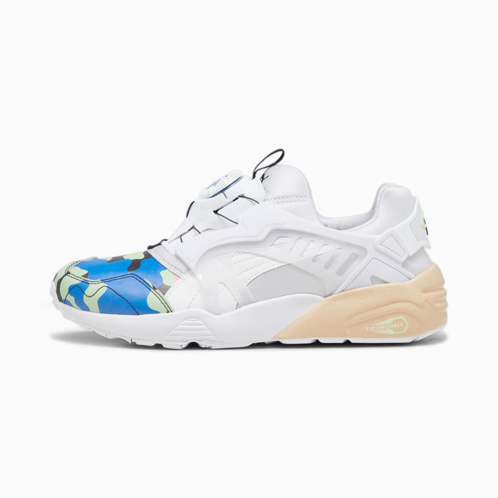 Disc Blaze Jungle Camo Sneakers | White | Puma | Sku: 393181_02