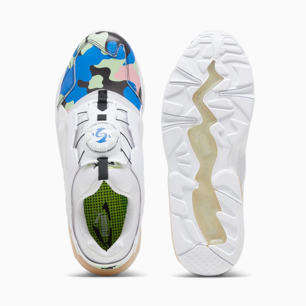 Disc Blaze Jungle Camo Sneakers | White | Puma | Sku: 393181_02