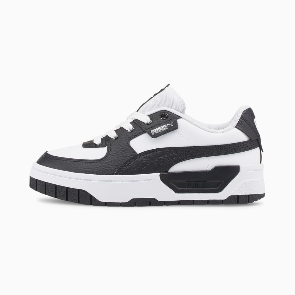 Изображение Puma Кроссовки Cali Dream Leather Sneakers Youth #1: Puma White-Puma Black