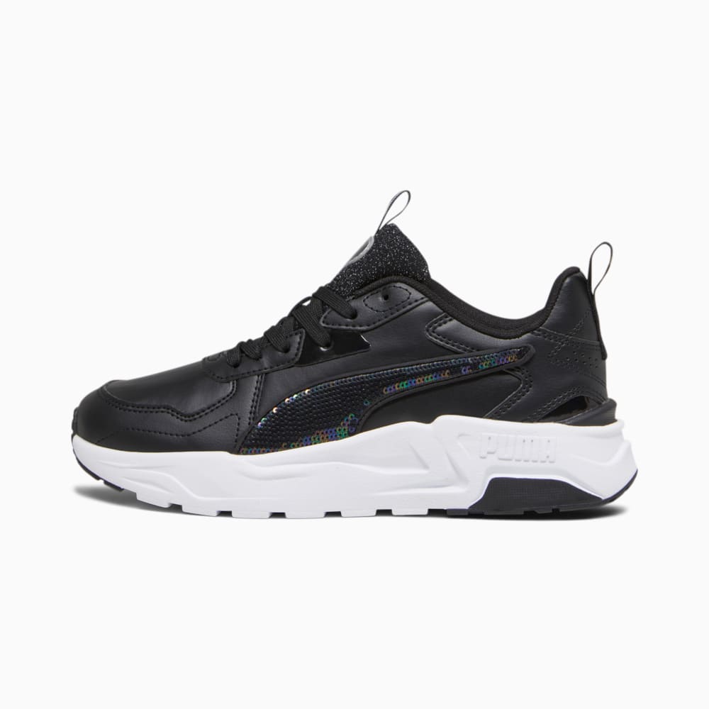 Puma black silver sneakers best sale