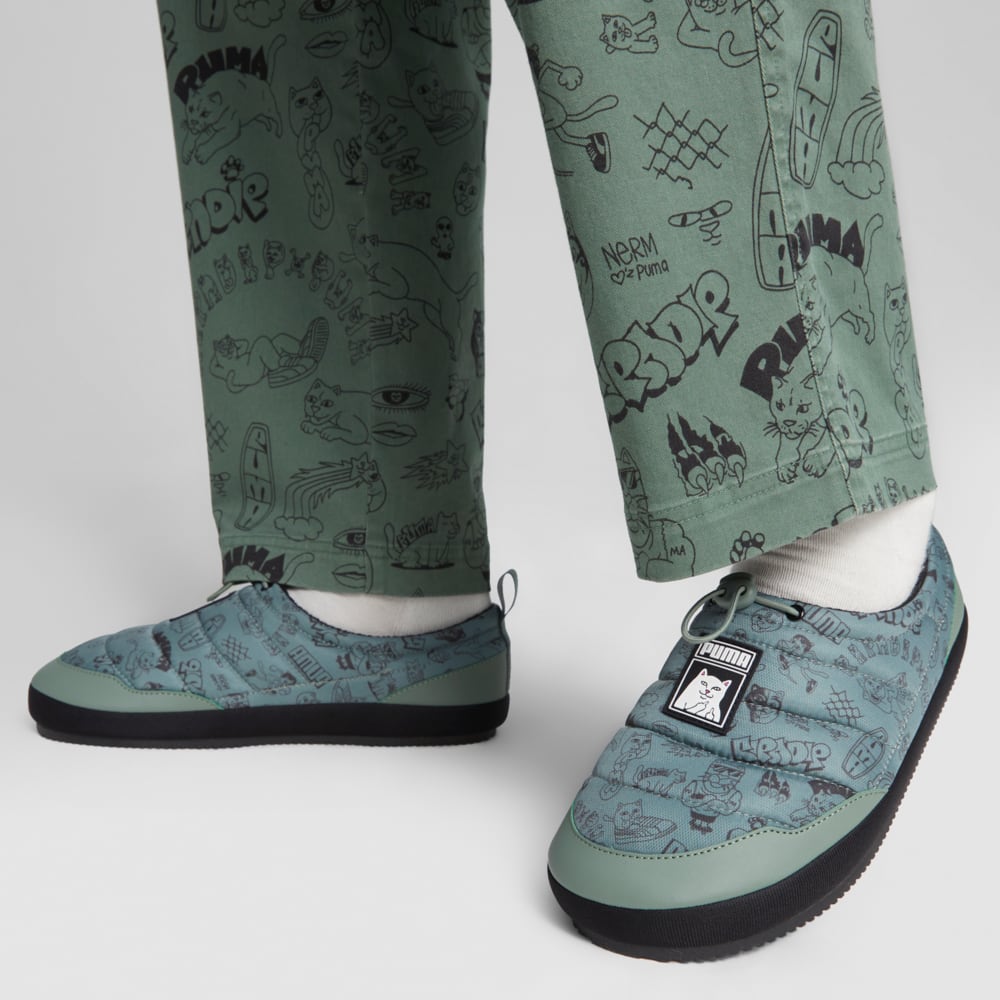 Зображення Puma Шльопанці PUMA x RIPNDIP Tuff Plus Slippers #2: Eucalyptus-PUMA White-PUMA Black