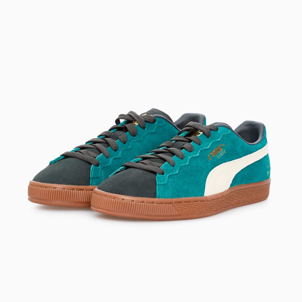 Изображение Puma Кеды PUMA x STAPLE G Suede Sneakers #2: Malachite-Alpine Snow