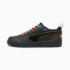 Изображение Puma Кроссовки Rebound v6 Low Open Road Sneakers #1: PUMA Black-Yellow Sizzle-Hot Heat-Ultra Blue
