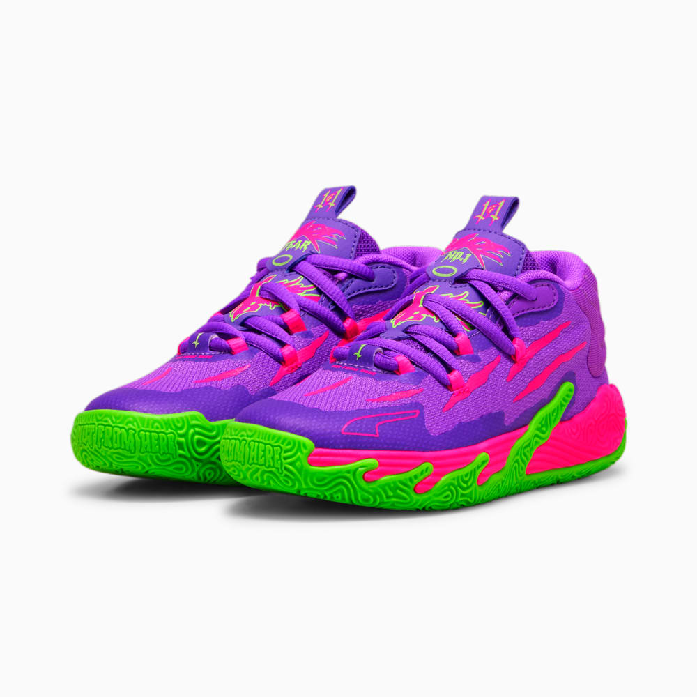 Image Puma MB.03 Toxic Kids' Basketball Shoes #2