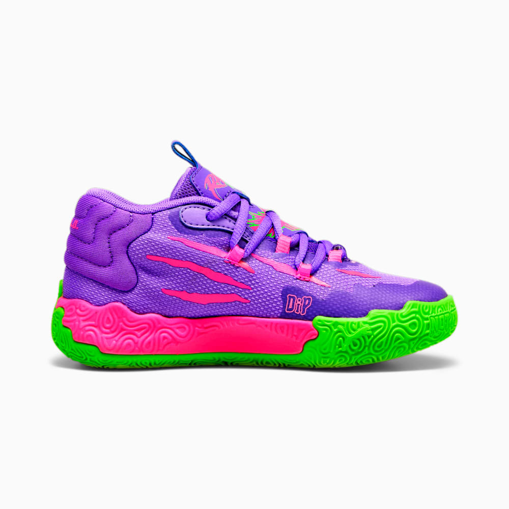 Image PUMA Tênis de Basquete MB.03 Toxic Infantil #4