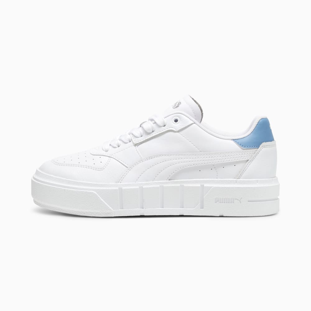 Изображение Puma Кеды PUMA Cali Court Leather Women’s Sneakers #1: PUMA White-Zen Blue