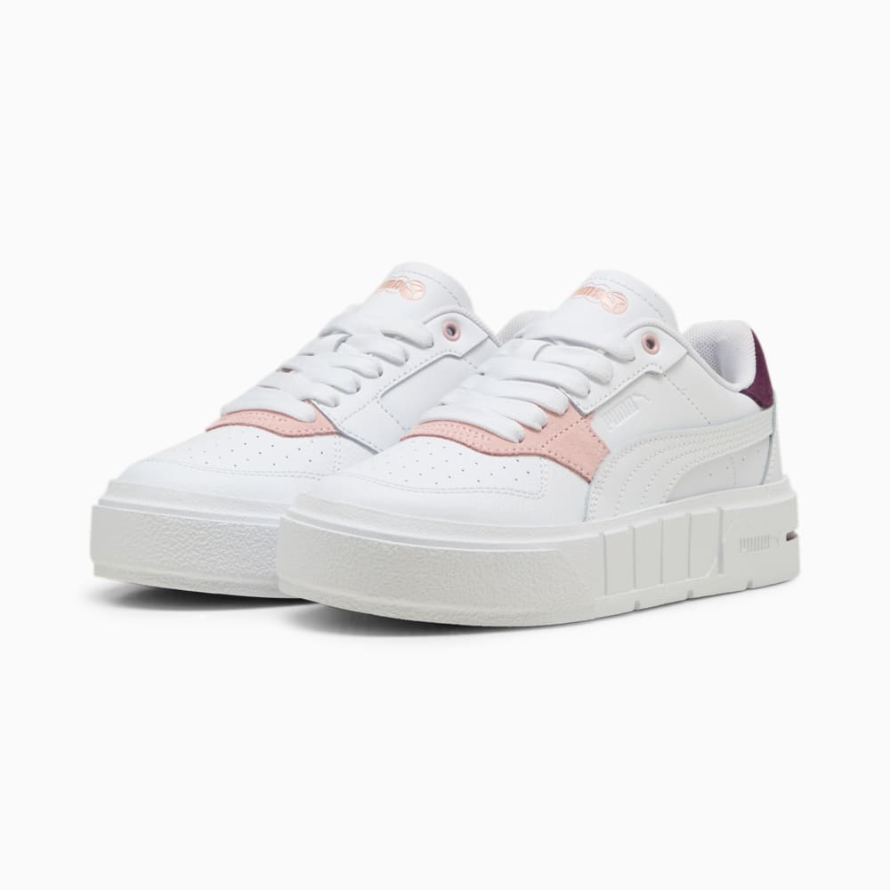 Зображення Puma Кеди Cali Court Match Youth Sneakers #2: PUMA White-Midnight Plum
