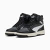 Зображення Puma Кросівки Rebound V6 Mid Sneakers Youth #2: PUMA Black-PUMA White-Dusky Gray