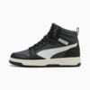 Зображення Puma Кросівки Rebound V6 Mid Sneakers Youth #1: PUMA Black-PUMA White-Dusky Gray