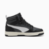 Зображення Puma Кросівки Rebound V6 Mid Sneakers Youth #5: PUMA Black-PUMA White-Dusky Gray