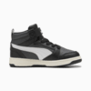 Зображення Puma Дитячі кросівки Rebound V6 Mid Sneakers Kids #5: PUMA Black-PUMA White-Dusky Gray
