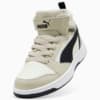Зображення Puma Дитячі кросівки Rebound V6 Mid Sneakers Kids #6: Desert Dust-PUMA Black-Vapor Gray