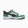 Изображение Puma Кеды Rebound V6 Lo Youth Sneakers #5: PUMA White-PUMA Black-Archive Green