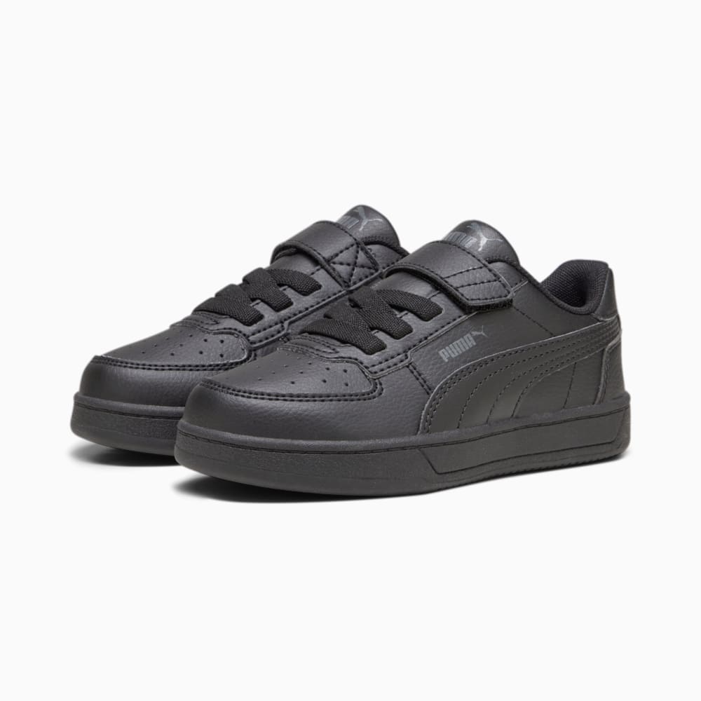 Изображение Puma Детские кеды PUMA Caven 2.0 Kids’ Sneakers #2: PUMA Black-Cool Dark Gray