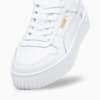Зображення Puma Дитячі кросівки Carina Street Youth Sneakers #6: PUMA White-PUMA White-PUMA Gold