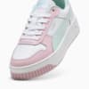 Изображение Puma Кеды Carina Street Youth Sneakers #6: PUMA White-Peaceful Blue-Rose Mauve