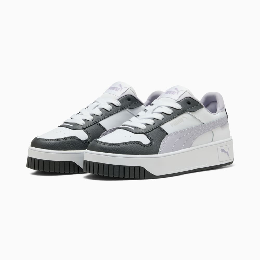 Зображення Puma Кеди Carina Street Youth Sneakers #2: PUMA White-Lilac Crush-Dusky Gray