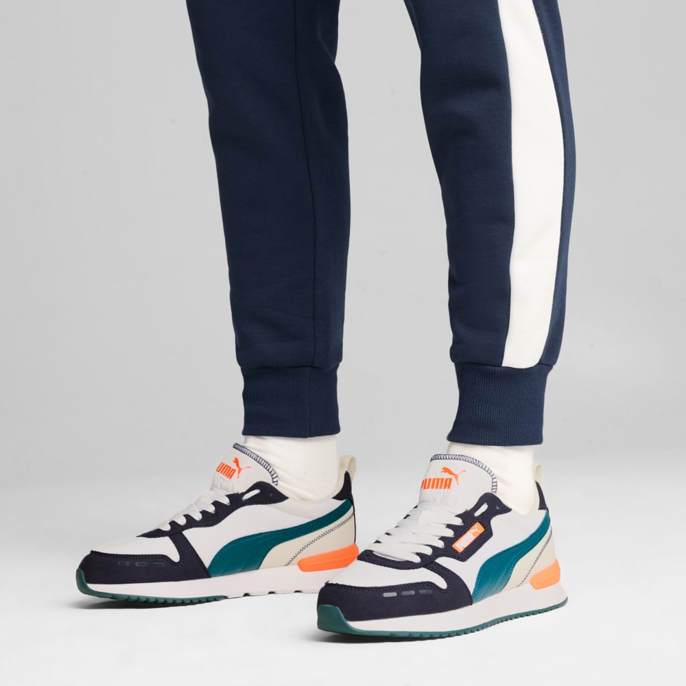 Изображение Puma Кроссовки PUMA R78 Sneakers #2: New Navy-Cold Green-PUMA White