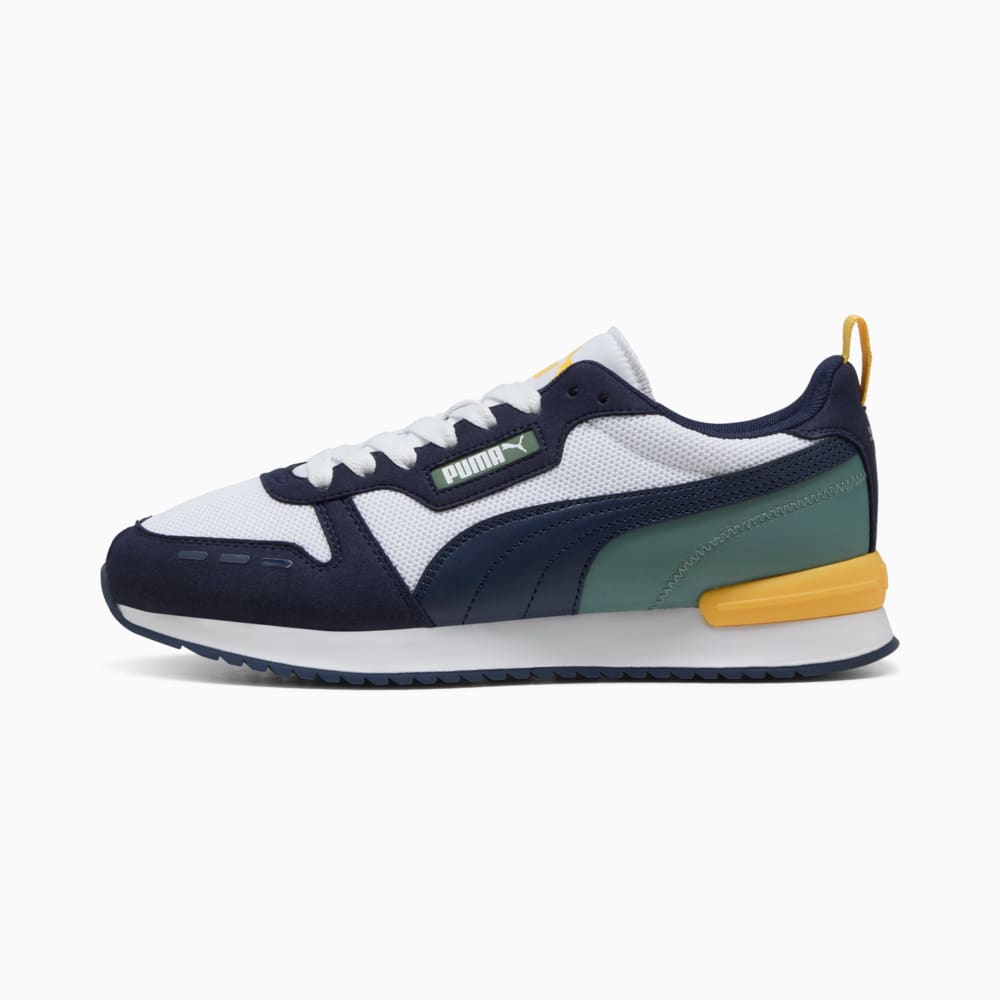 Изображение Puma Кроссовки PUMA R78 Sneakers #1: PUMA White-PUMA Navy-Green Moon