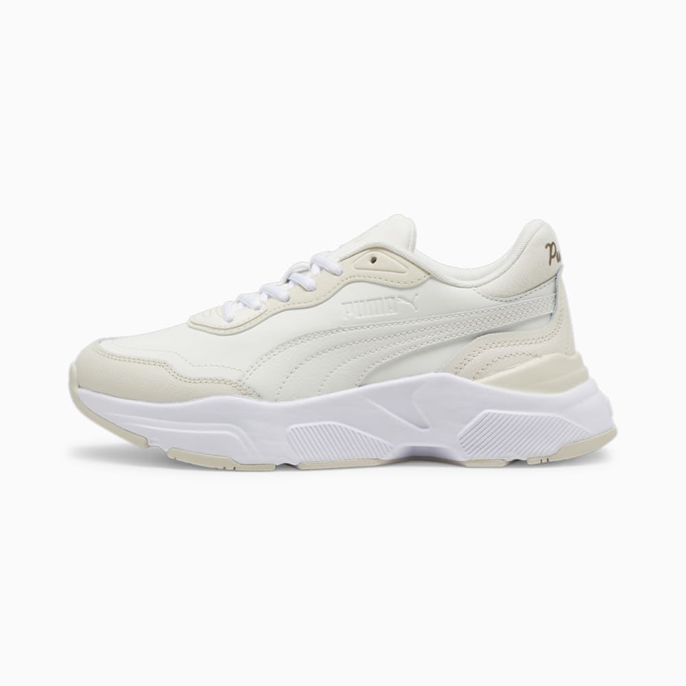 Изображение Puma Кроссовки Cassia Rose Women's Sneakers #1: Warm White-Alpine Snow-Frosted Ivory-PUMA White