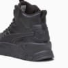 Зображення Puma Кросівки Trinity Mid Hybrid Leather Sneakers #3: Puma Black-Puma Black