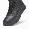 Изображение Puma Кроссовки Trinity Mid Hybrid Leather Sneakers #6: Puma Black-Puma Black