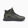 Зображення Puma Кросівки Trinity Mid Hybrid Leather Sneakers #5: PUMA Black-Dark Olive-Dark Olive