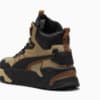 Изображение Puma Кроссовки Trinity Mid Hybrid Leather Sneakers #5: Oak Branch-PUMA Black-Sand Dune-Haute Coffee