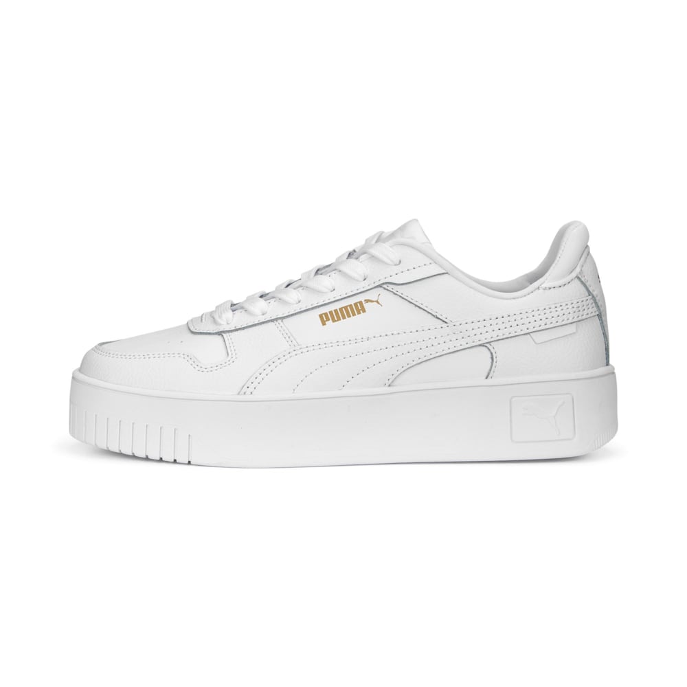 Puma white shop shose