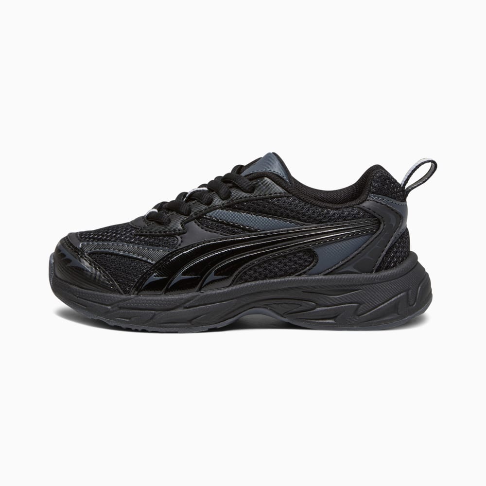 Изображение Puma Детские кроссовки Morphic Basic Kids' Sneakers #1: PUMA Black-Strong Gray