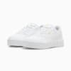 Изображение Puma Детские кеды PUMA Cali Court Kids' Leather Sneakers #2: PUMA White-PUMA Gold