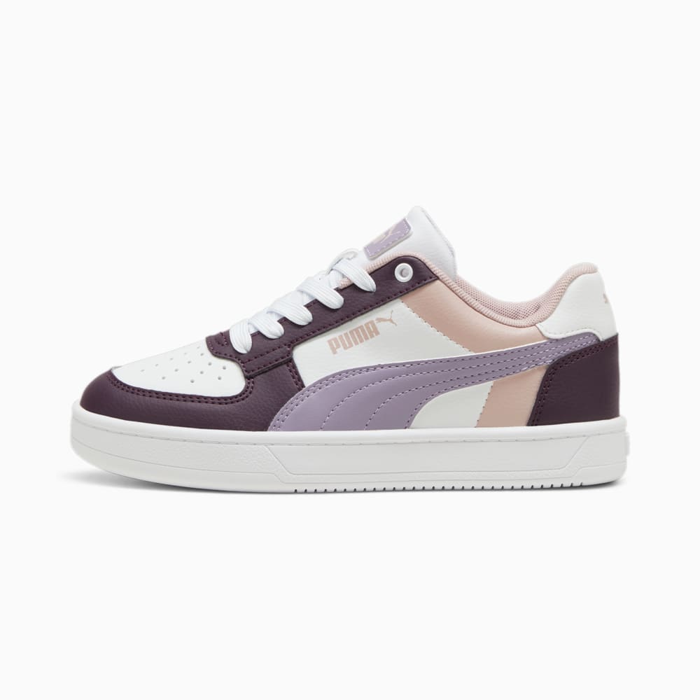 Изображение Puma Кеды PUMA Caven 2.0 Block Youth Sneakers #1: Midnight Plum-Pale Plum-PUMA White