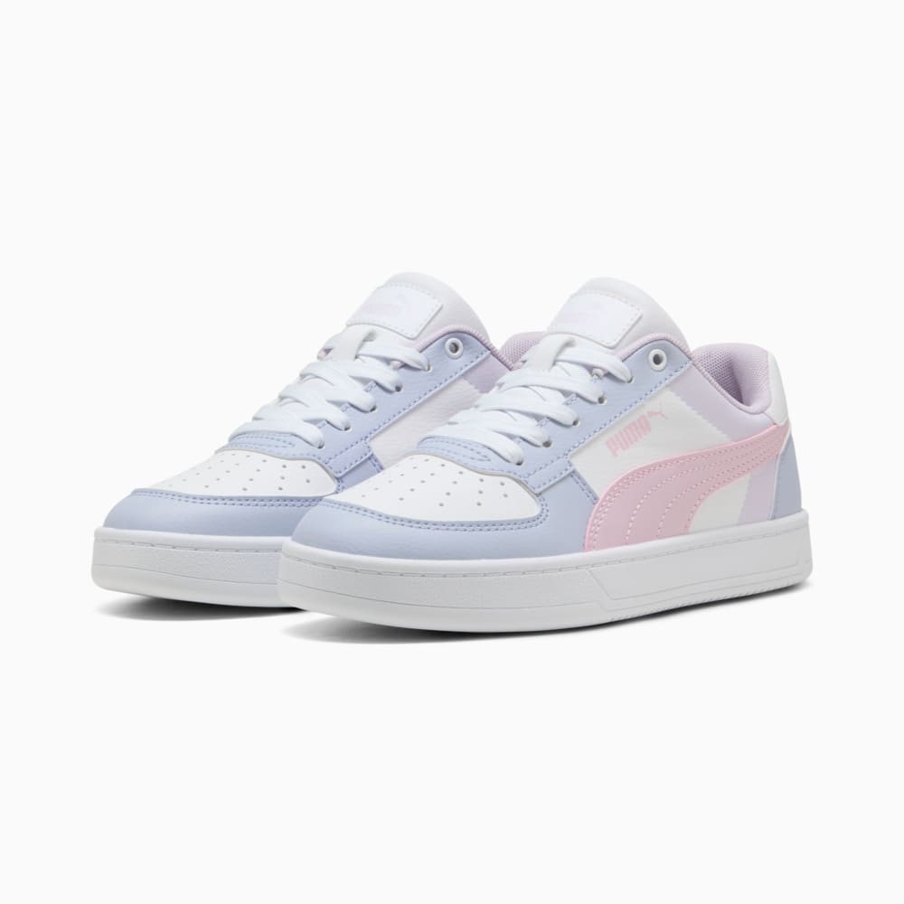 Изображение Puma Кеды PUMA Caven 2.0 Block Youth Sneakers #2: Cool Weather-Rose Mauve-PUMA White-Lilac Frost