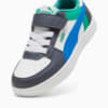 Изображение Puma Детские кеды PUMA Caven 2.0 Block Kids' Sneakers #6: PUMA White-Hyperlink Blue-Galactic Gray