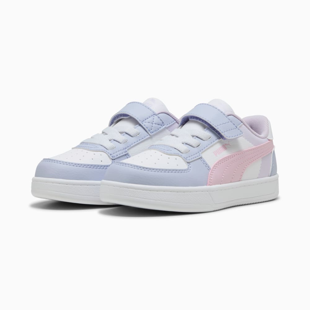 Изображение Puma Детские кеды PUMA Caven 2.0 Block Kids' Sneakers #2: Cool Weather-Rose Mauve-PUMA White-Lilac Frost