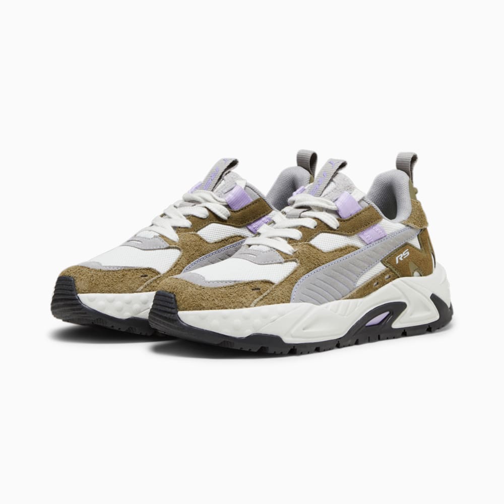 RS Trck New Horizon Sneakers 30 Gray Sedate Gray Olive Drab Puma 394707 04
