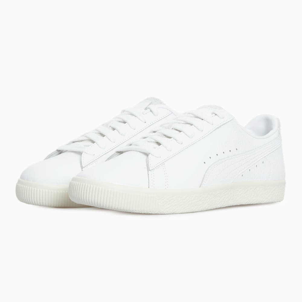 Зображення Puma Кеди Clyde Premium Sneakers #2: PUMA White-Frosted Ivory