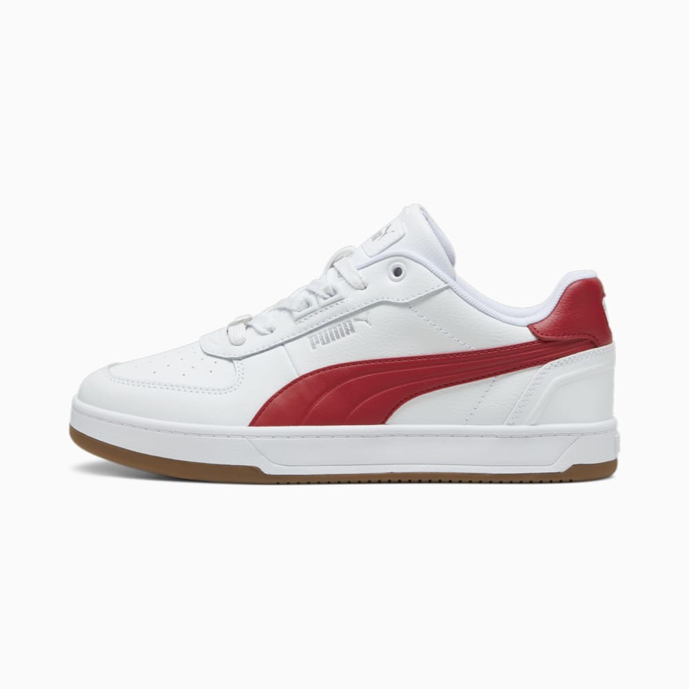 Зображення Puma Кеди Puma Caven 2.0 Lux Unisex Sneakers #1: PUMA White-Club Red-Gum