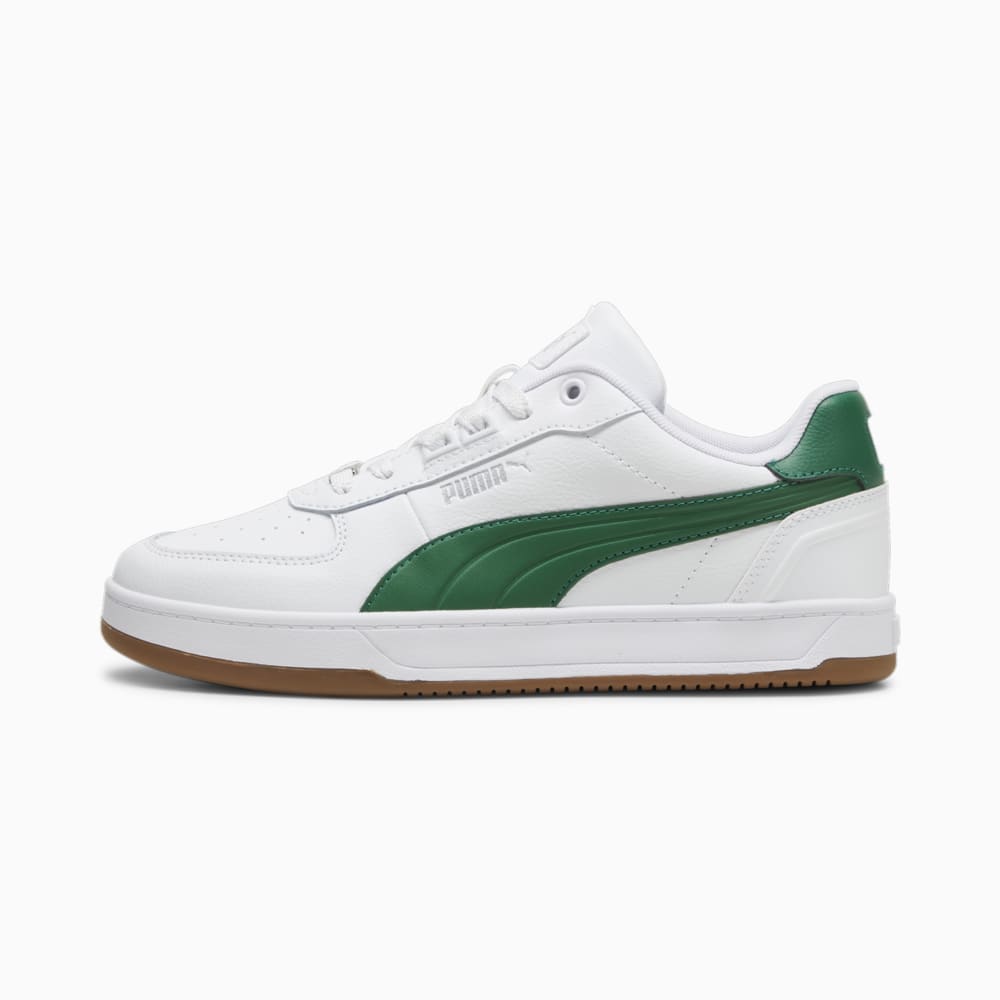 Зображення Puma Кеди Puma Caven 2.0 Lux Unisex Sneakers #1: PUMA White-PUMA Silver-Vine-Gum