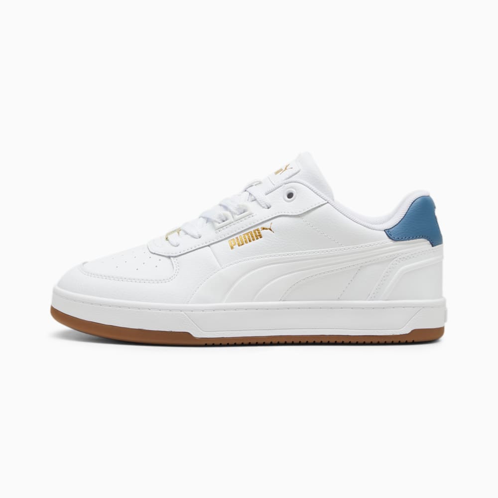 Зображення Puma Кеди Puma Caven 2.0 Lux Unisex Sneakers #1: PUMA White-Blue Horizon-Gum